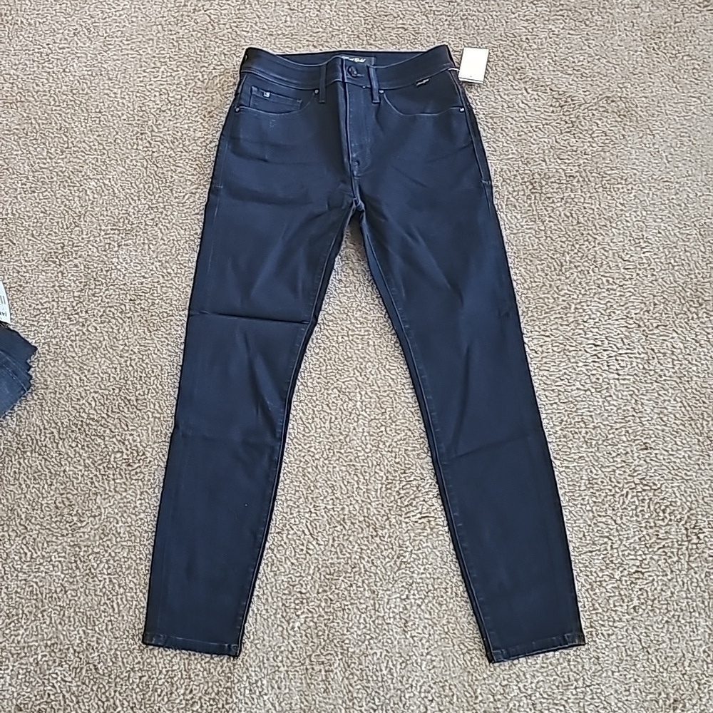 Mavi Gold Tess High Rise Super Skinny Jeans Size 27 Dark Wash